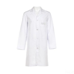 Coat, Medical, Woven, White, XL Size